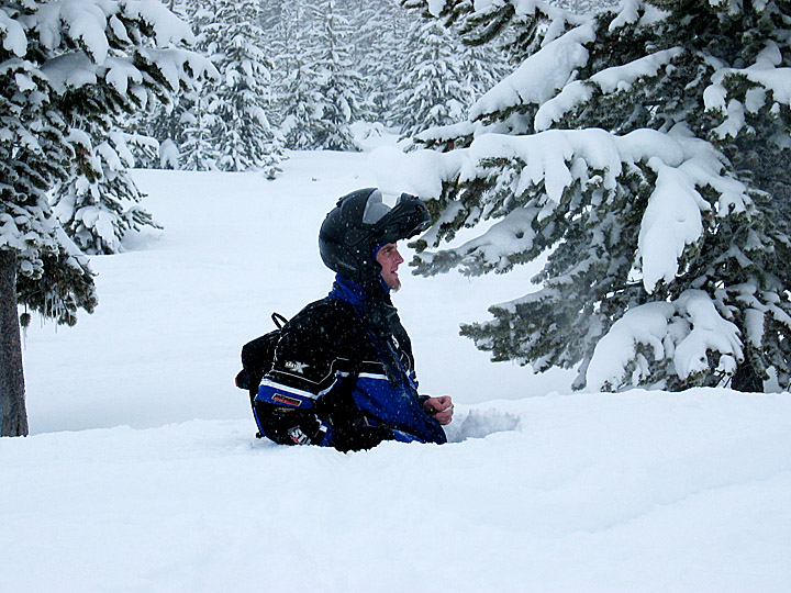 Deep snow