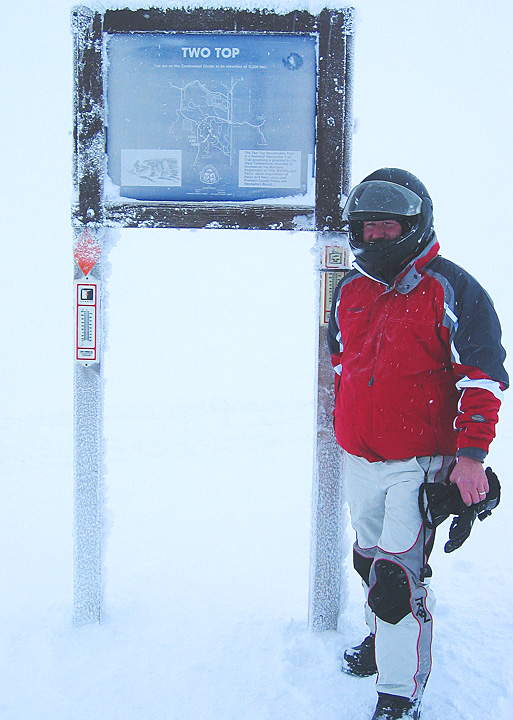 Two Top, but socked in...