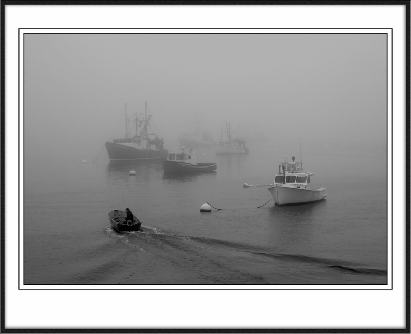 Fog at Port Clyde