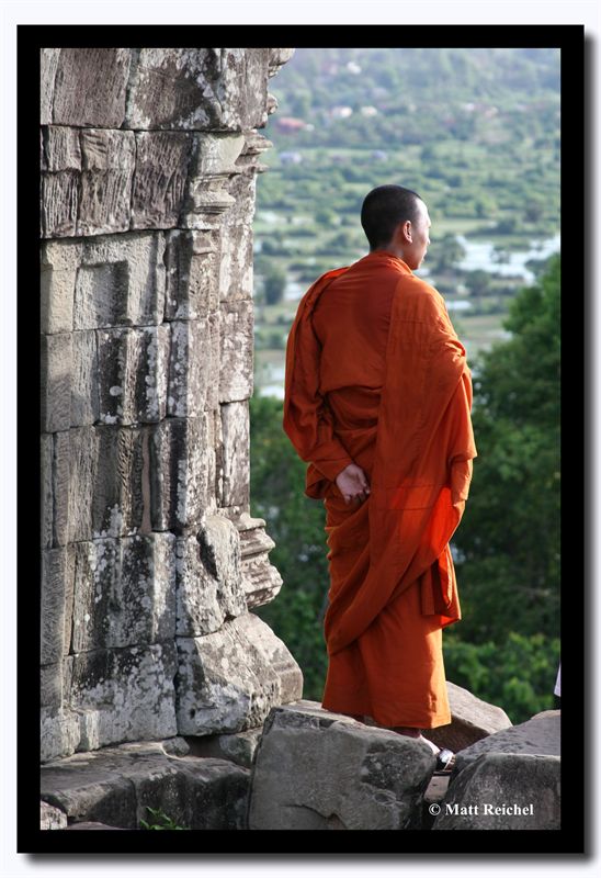 Monk Looking Out into the Distance, Angkor, Cambodia.jpg