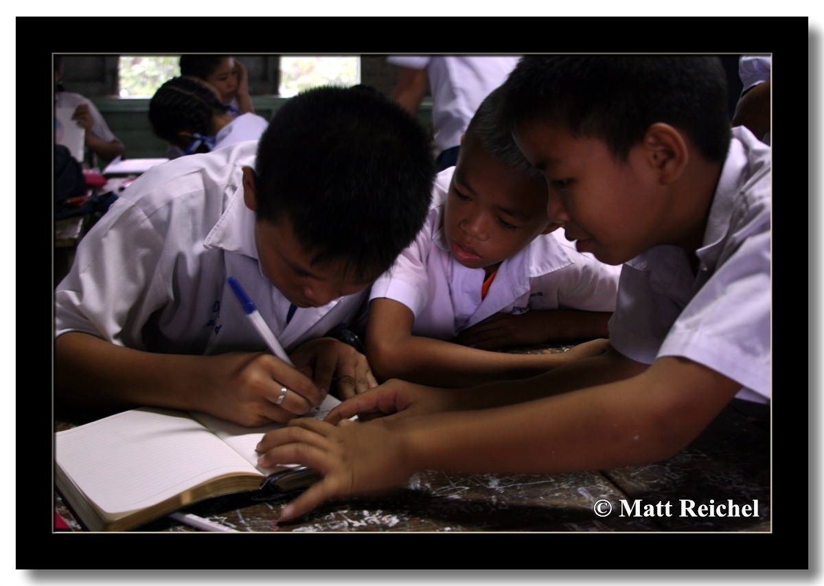 Group Writing, Ban On Luai, Thailand.jpg