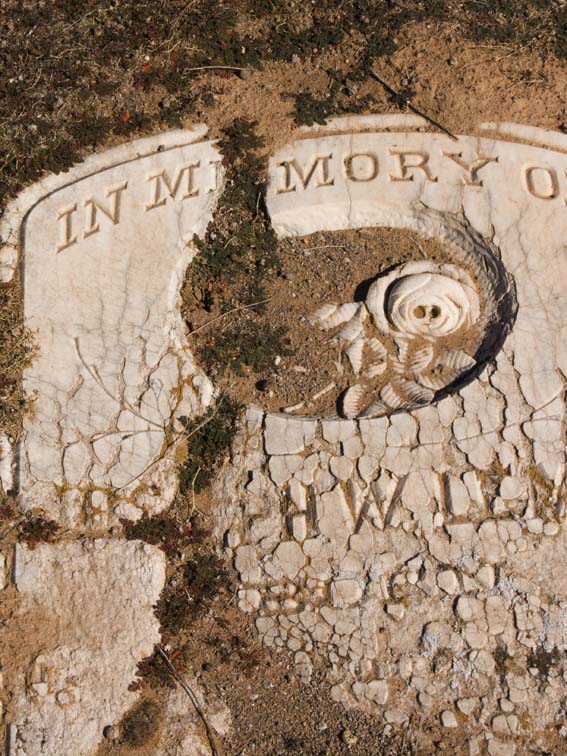 Trampled Memory - Graveyard, Silver Reef, Utah