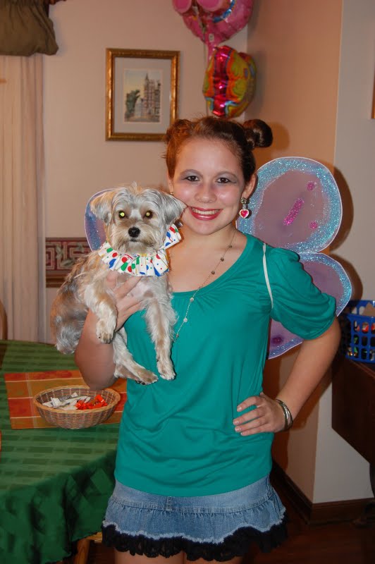 Marissa the fairy princess and Reggie the clown