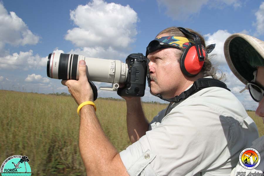 Tom Scott at work in Everglades.JPG