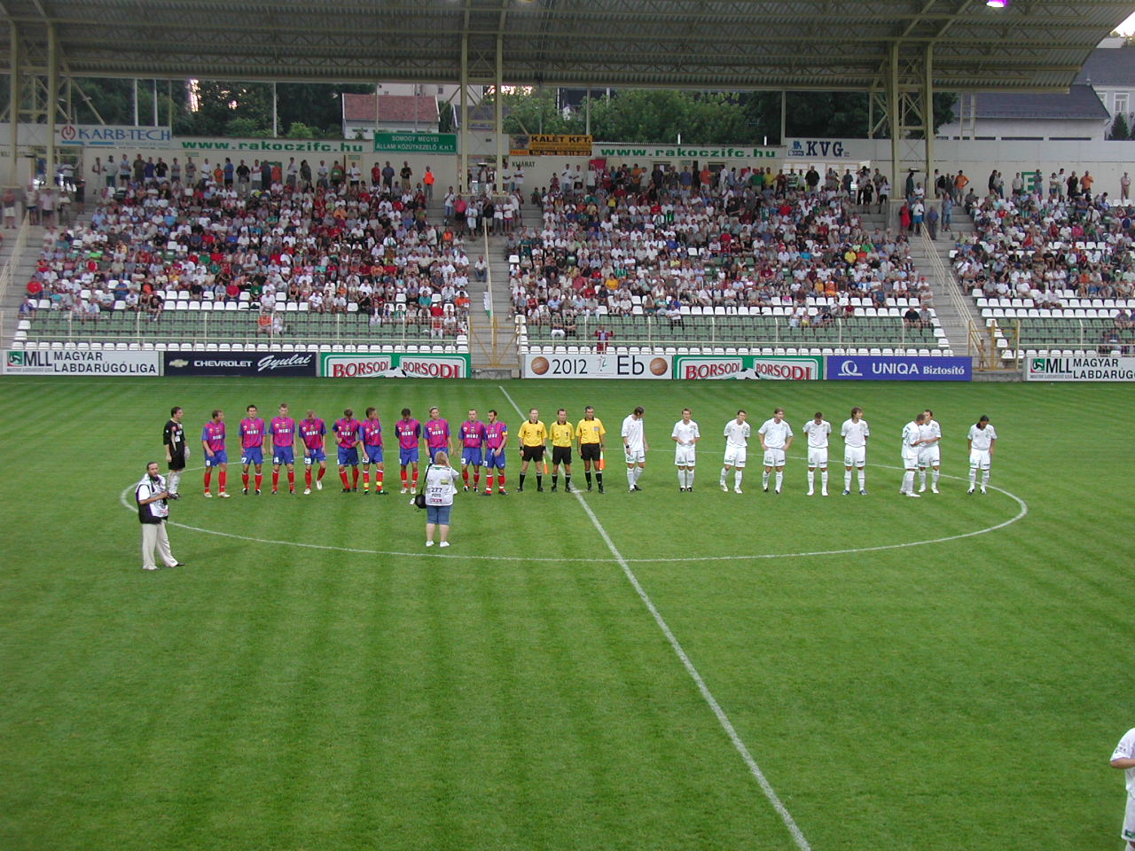 Nb1 meccs - Rkoczi s Vasas (Jogo do campeonato profissional)