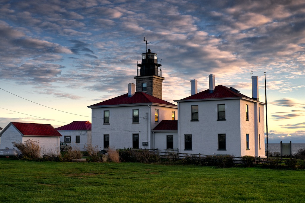 Jamestown RI. Beavertail light house.