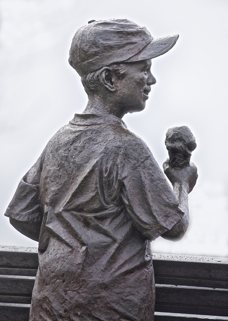 The boy in the park