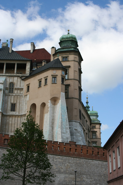 Wawel Castle - View from Grodzka Str