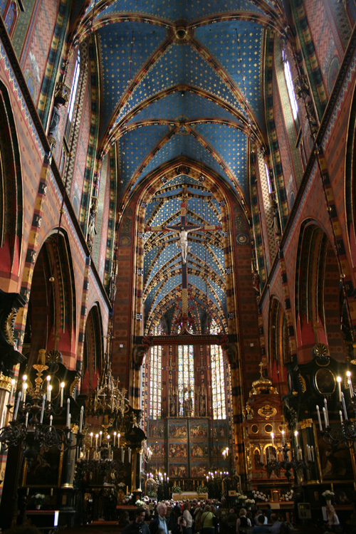 Interior of St. Marys Basilica