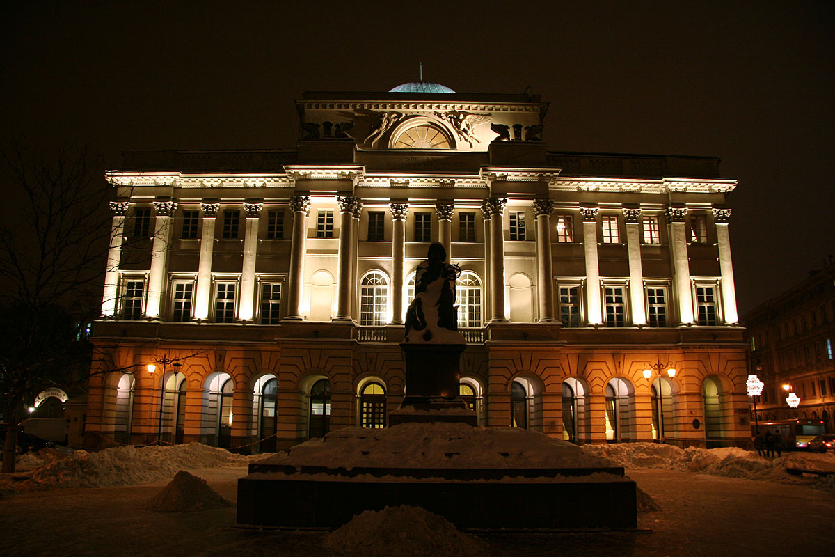 Illumination of Staszic Palace