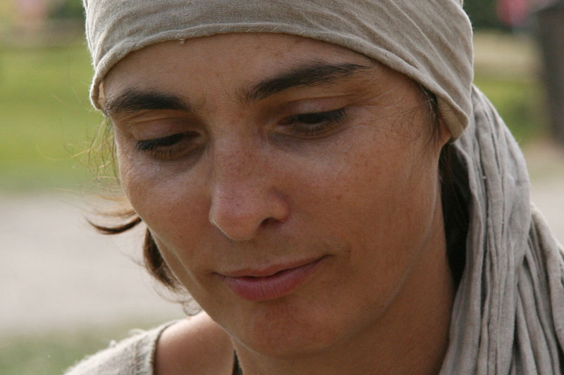 Spinner  close-up portrait