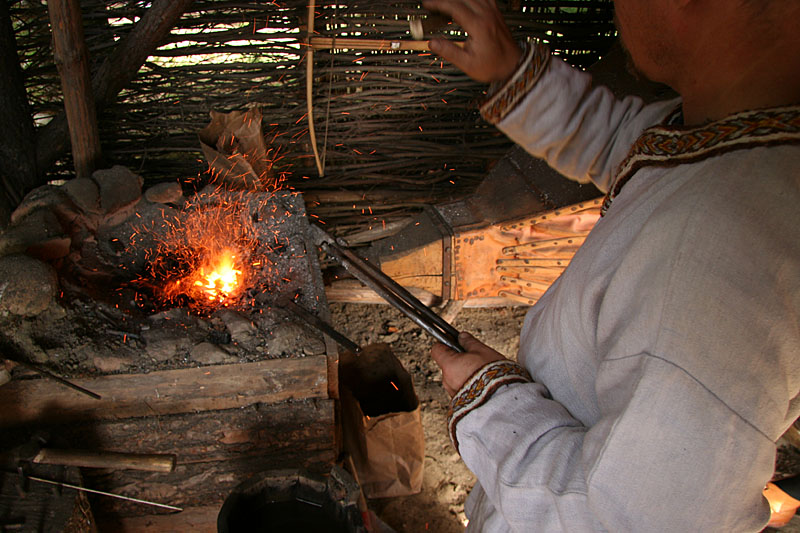 Blacksmiths stand