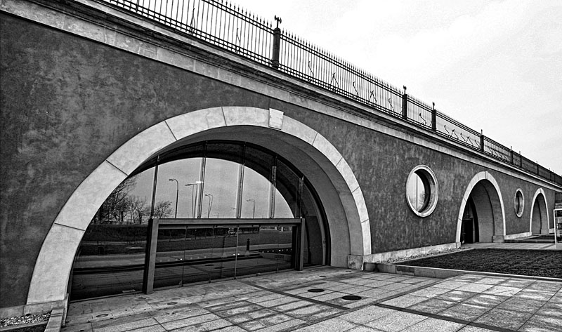 Arcades of Kubicki near the Royal Castle in Warsaw