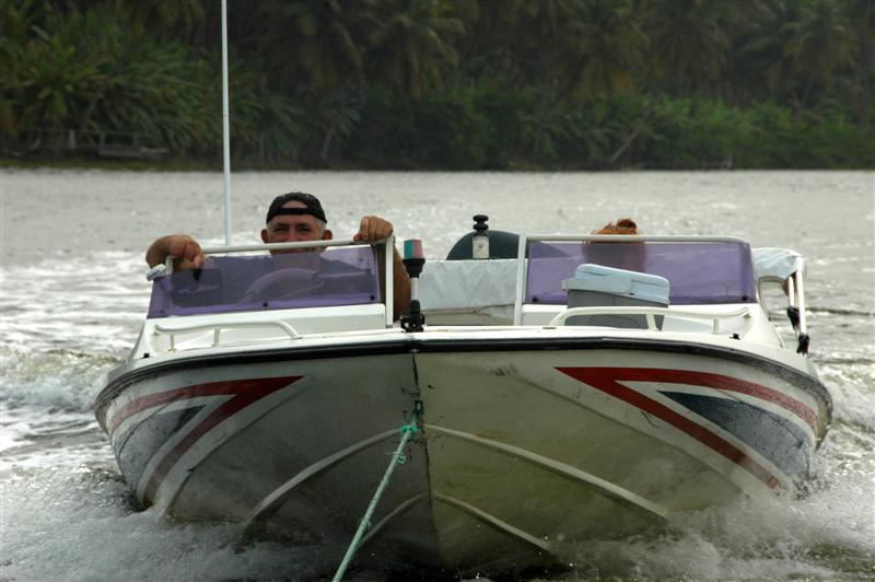 To The Beach off Lagos along Badagry Creek.