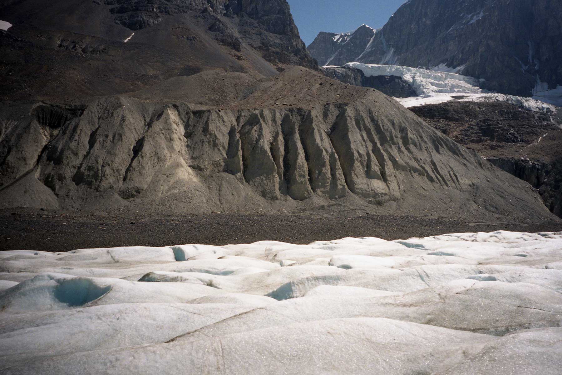 Morain of the glacier Reala