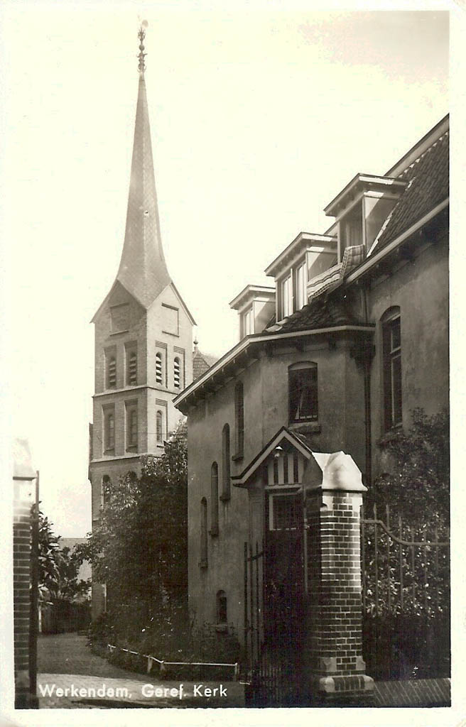 Werkendam, geref kerk, circa 1950