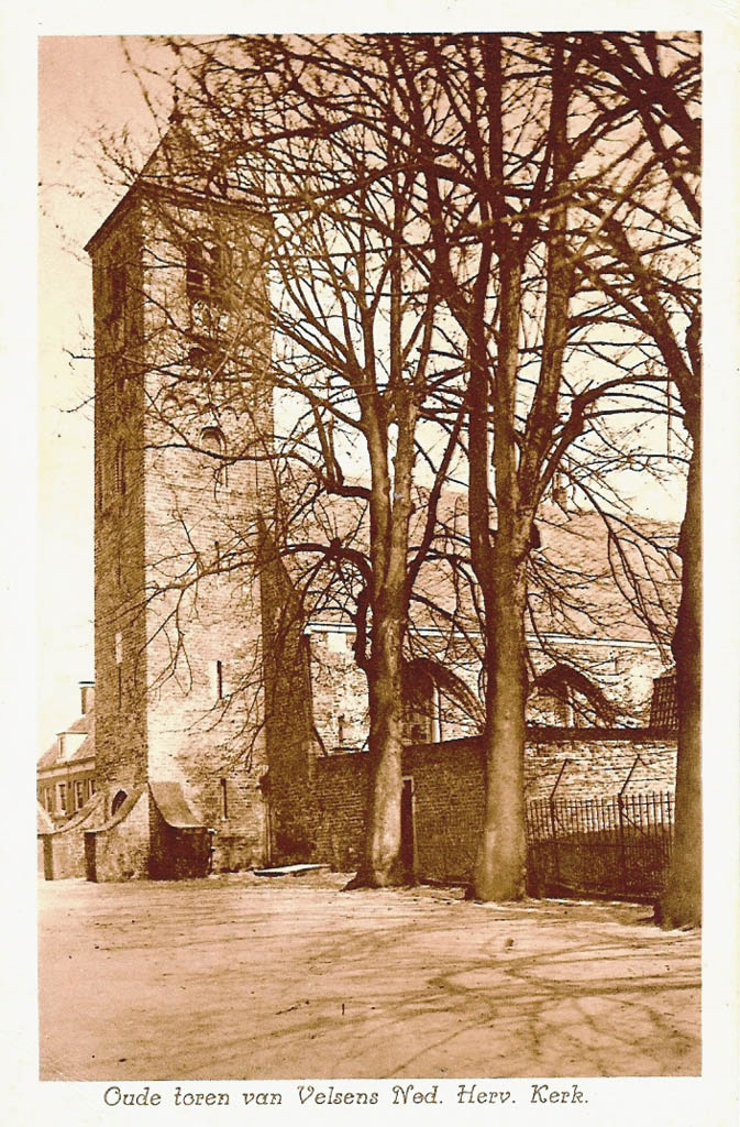 Velsen, NH kerk, circa 1938