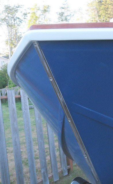 Masking removed after last coat.  No more painting!