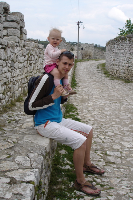 TravelTandem at Berat wall