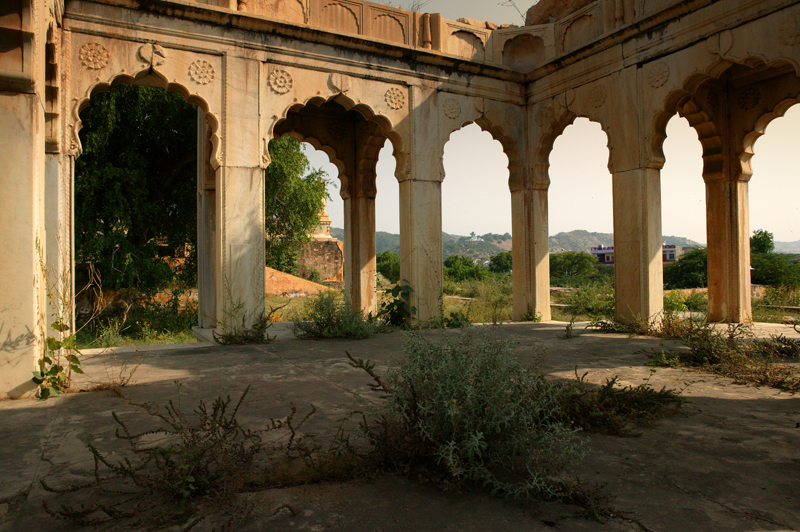 Mausoleum, south of Amber.