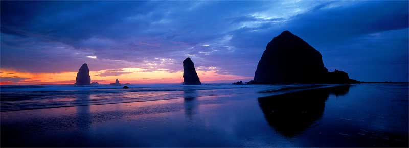 Haystack Rock, near Cannon Beach.