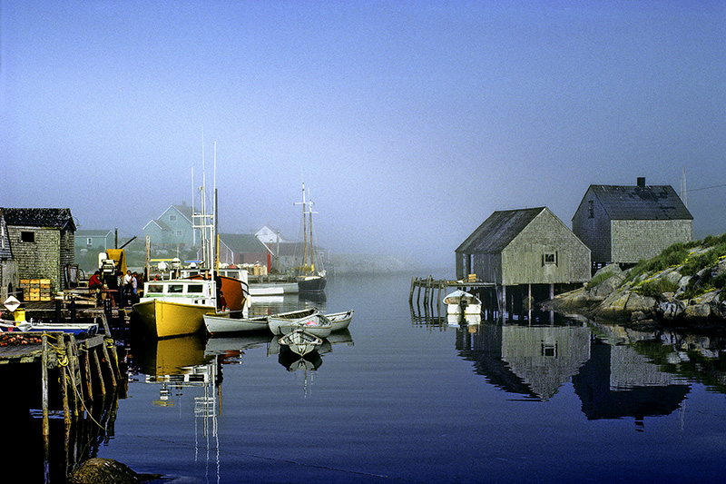 Peggys Cove harbour