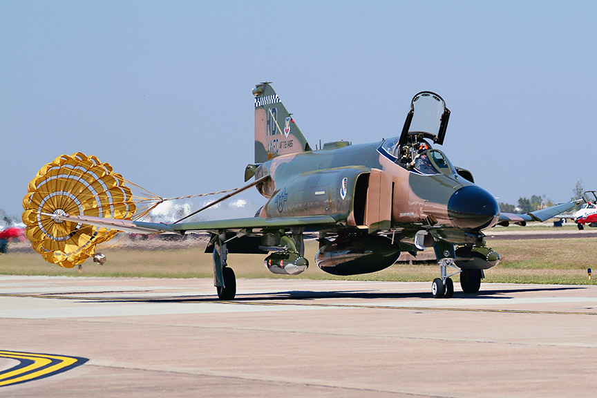F-4 Phantom On A Roll