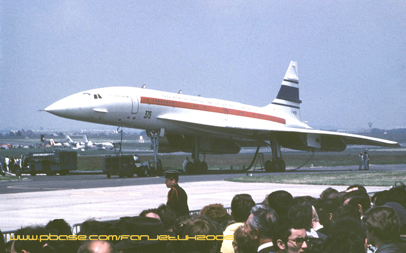 Concorde 001 F-WTSS @ Paris Air Show 1969