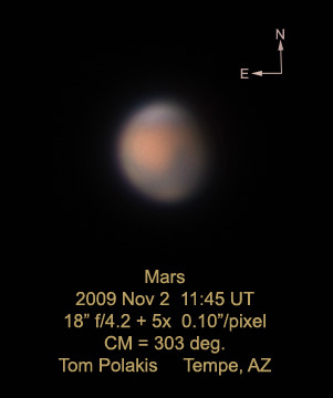 Mars: 11/2/09
