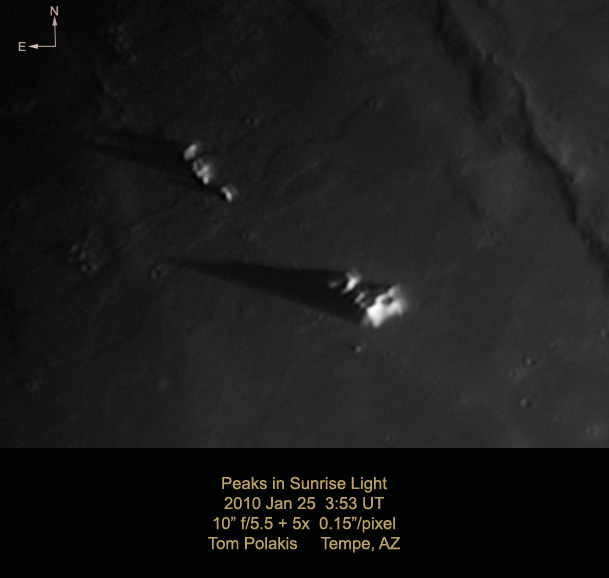 Sunrise Lighting on Peaks