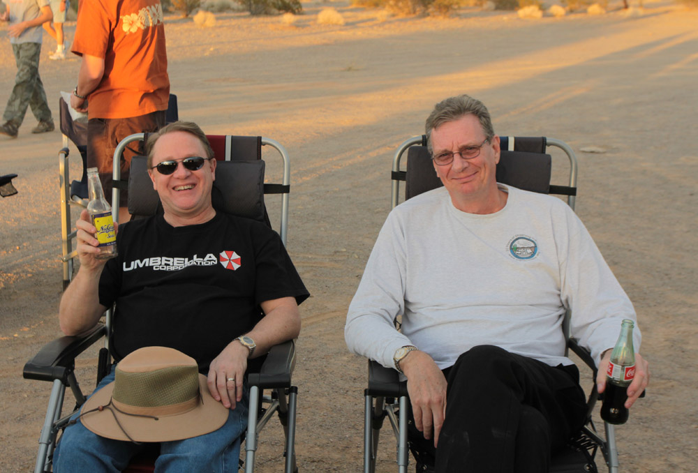 Tim Jones & Bob Christ Sacsters Emeriti
