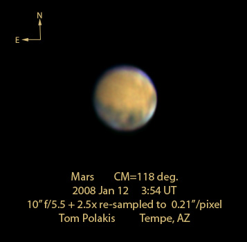 Mars: 1/12/08