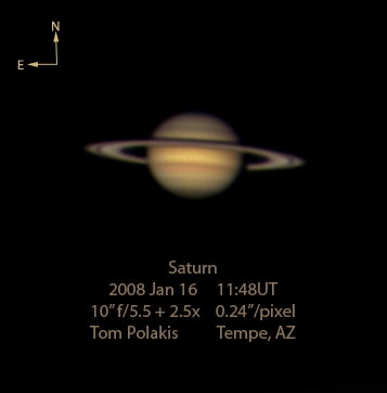 Saturn: 1/16/08