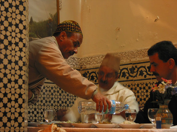 4.10.06 day eleven: ismail at lunch