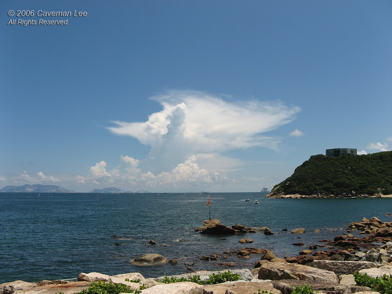 Thunderstorm Cell over the sea