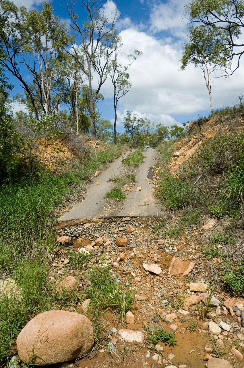 What happens when you build a road across a temporary creek _DSC3399