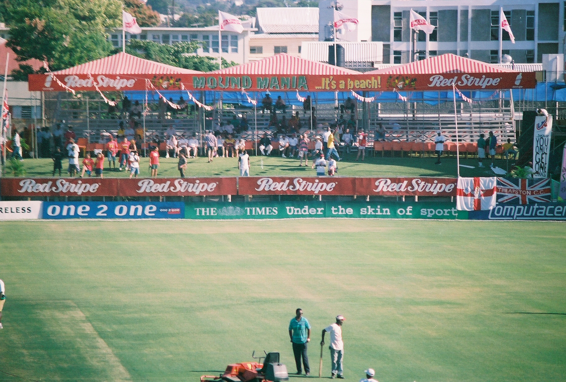 Preparing the Mound for the Match