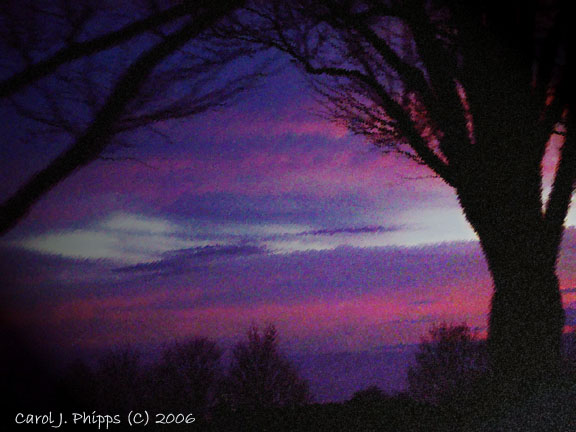 A Window on Setting Sun.