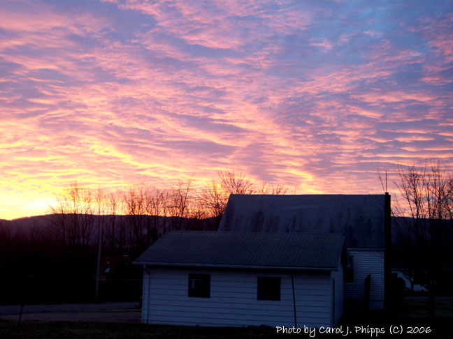 A Sunrise on Grandview St.