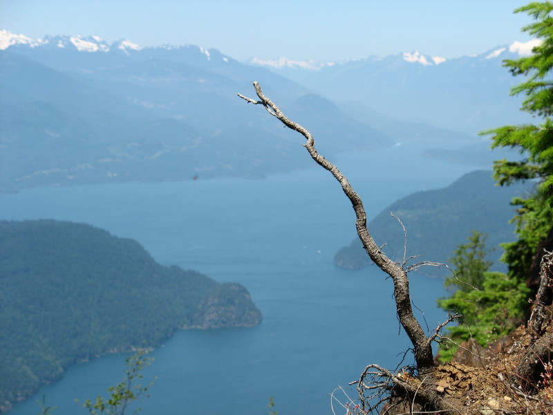 Lillooet Range in the distance