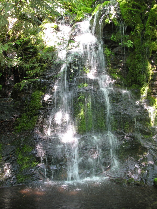 Waterfall along the trail