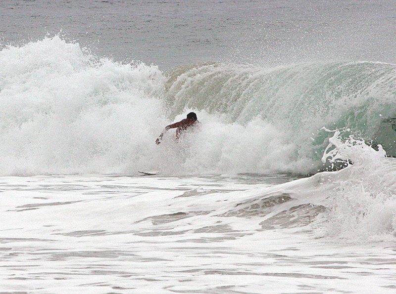 Surfer crouch