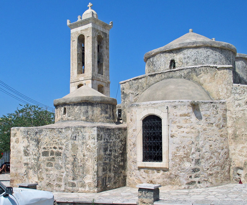 Byzantine Church at Noon