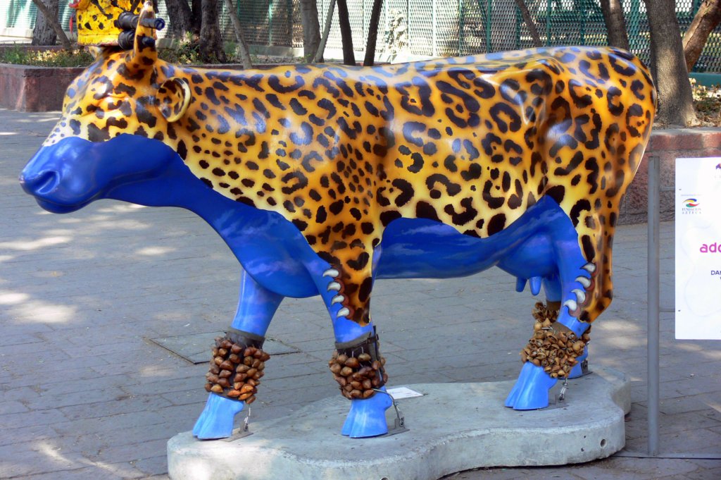 The Cow Parade - Museum of Anthroplogy, Mexico City