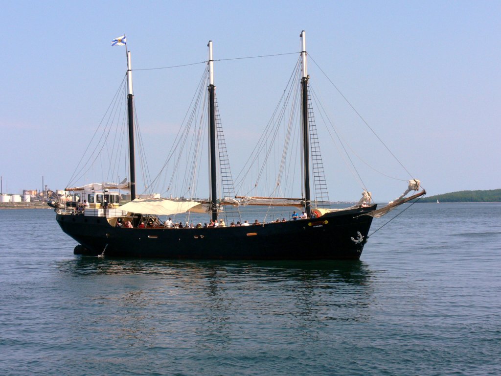 Trimaster in Halifax Harbour