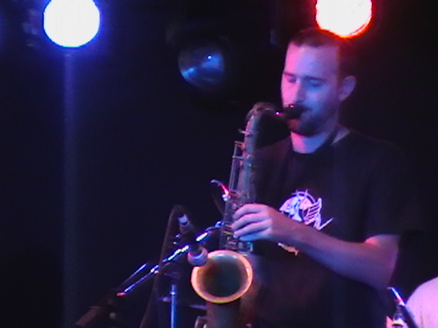 matt on sax