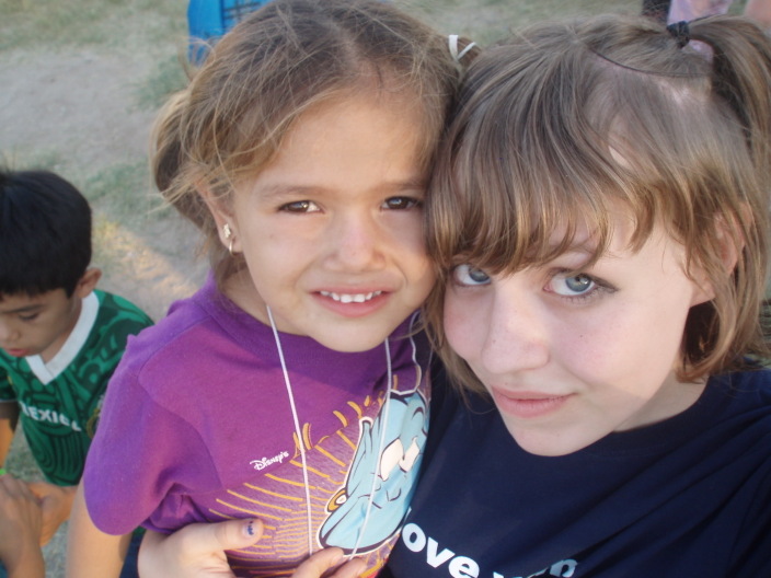 Abby and Hilary in Mexico