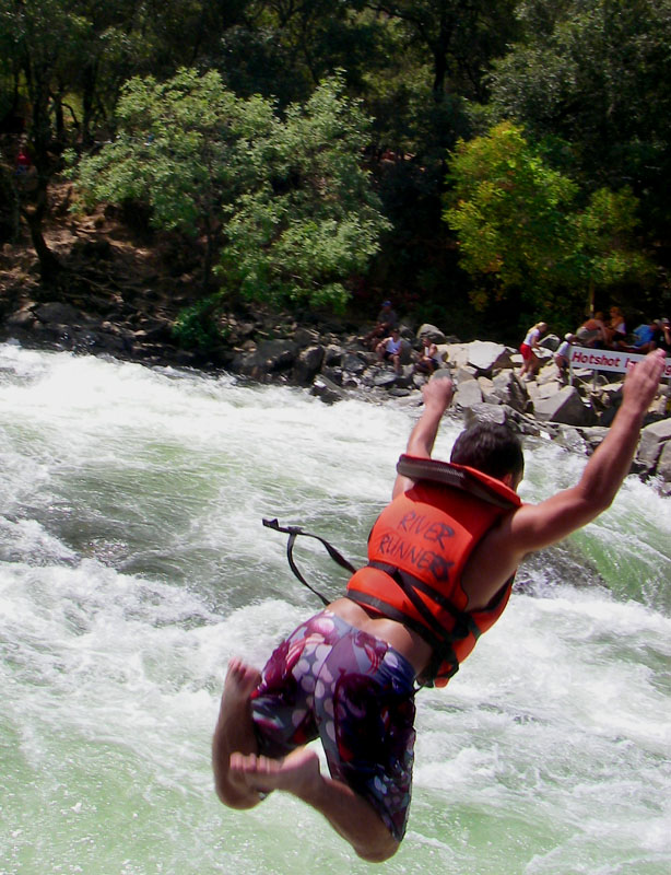 Jumping Off at Trouble Maker