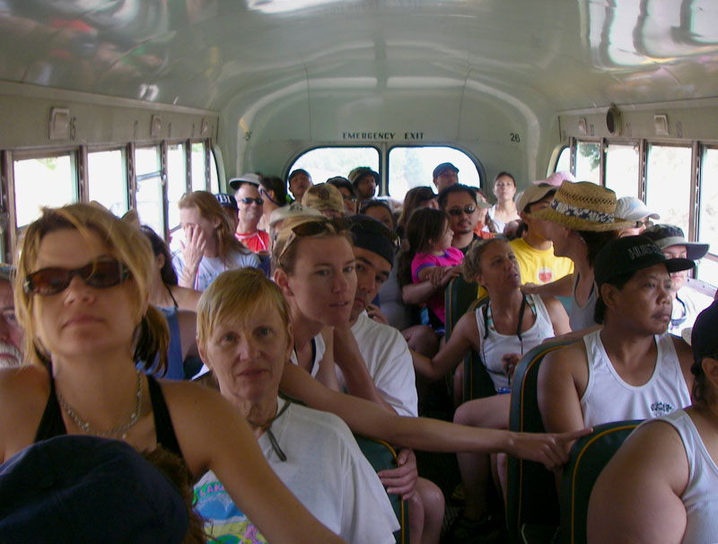 Bus Back to Camp