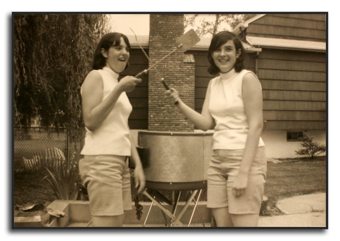 Cousins Nina & Myra Morrow